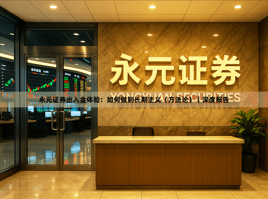 永元证券出入金体验：如何做到长期主义（方法论）｜深度报告